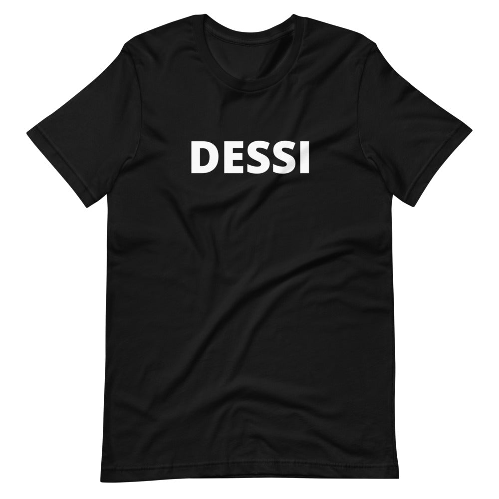 DESSI Unisex T-Shirt Short Sleeve With" Don't Die Hating Anybody" On The Back